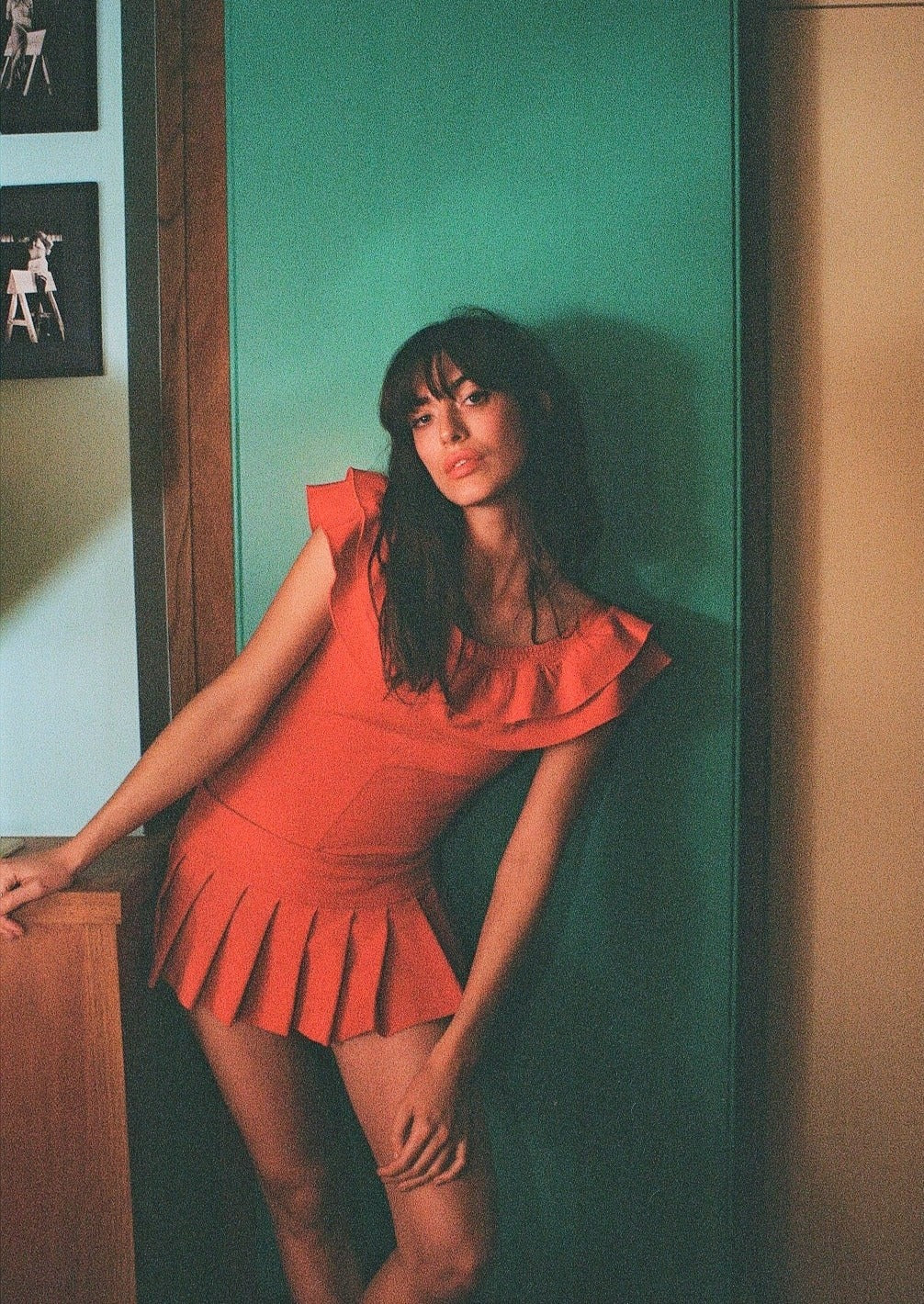 Kenzia Skirt in Lipstick