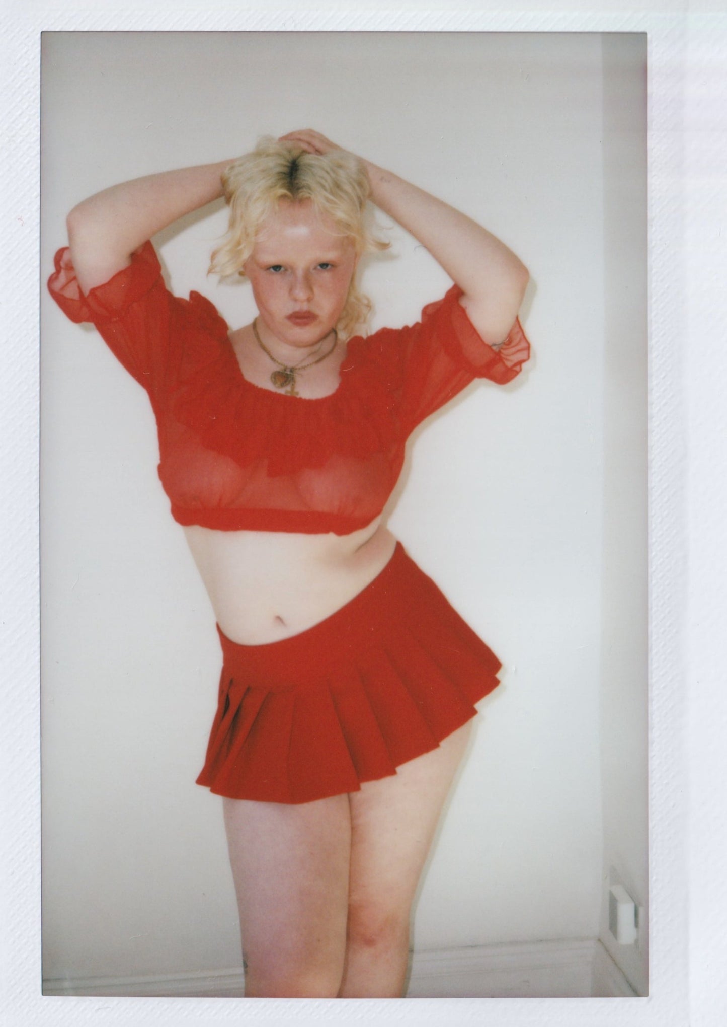 Kenzia Skirt in Lipstick