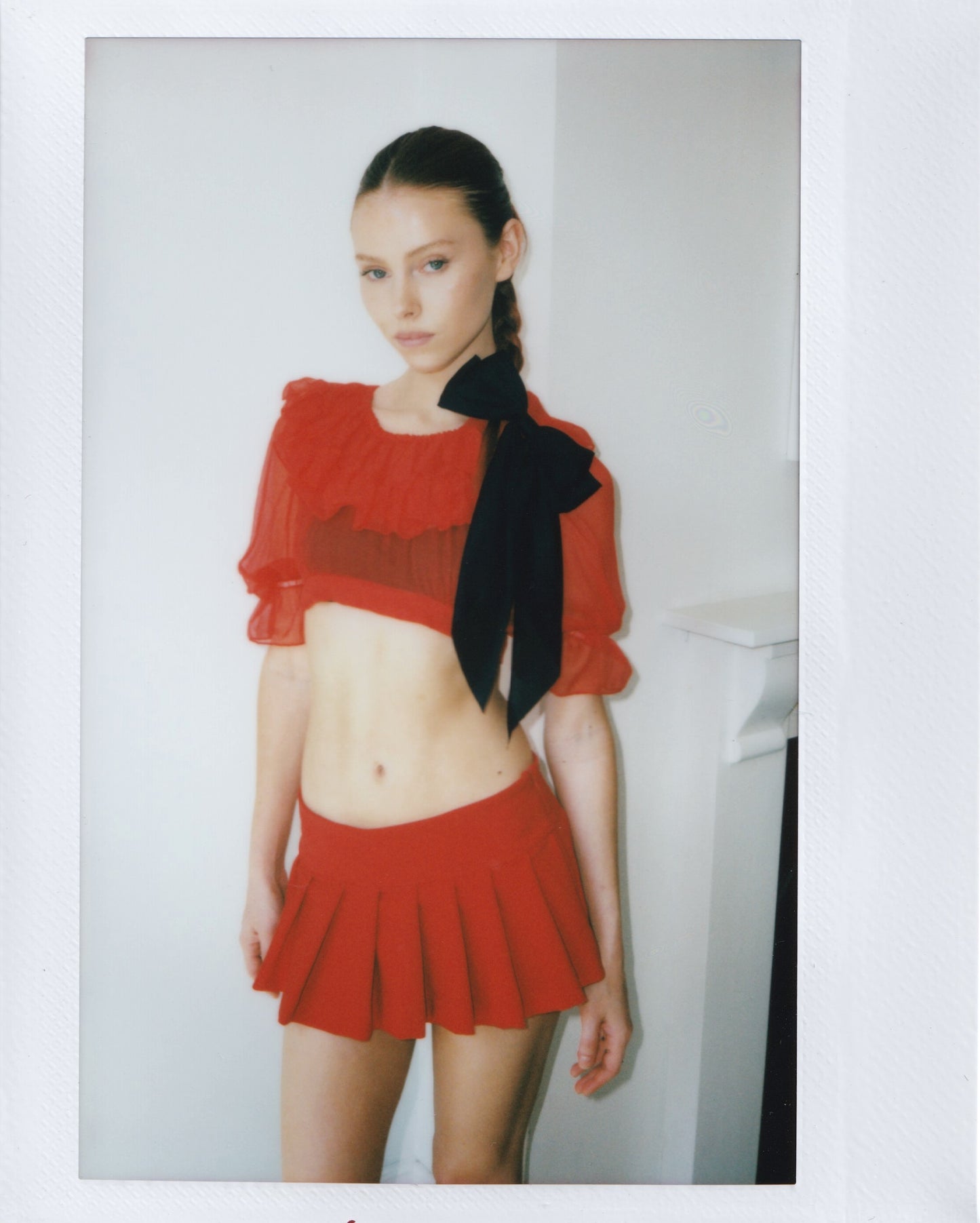 Kenzia Skirt in Lipstick