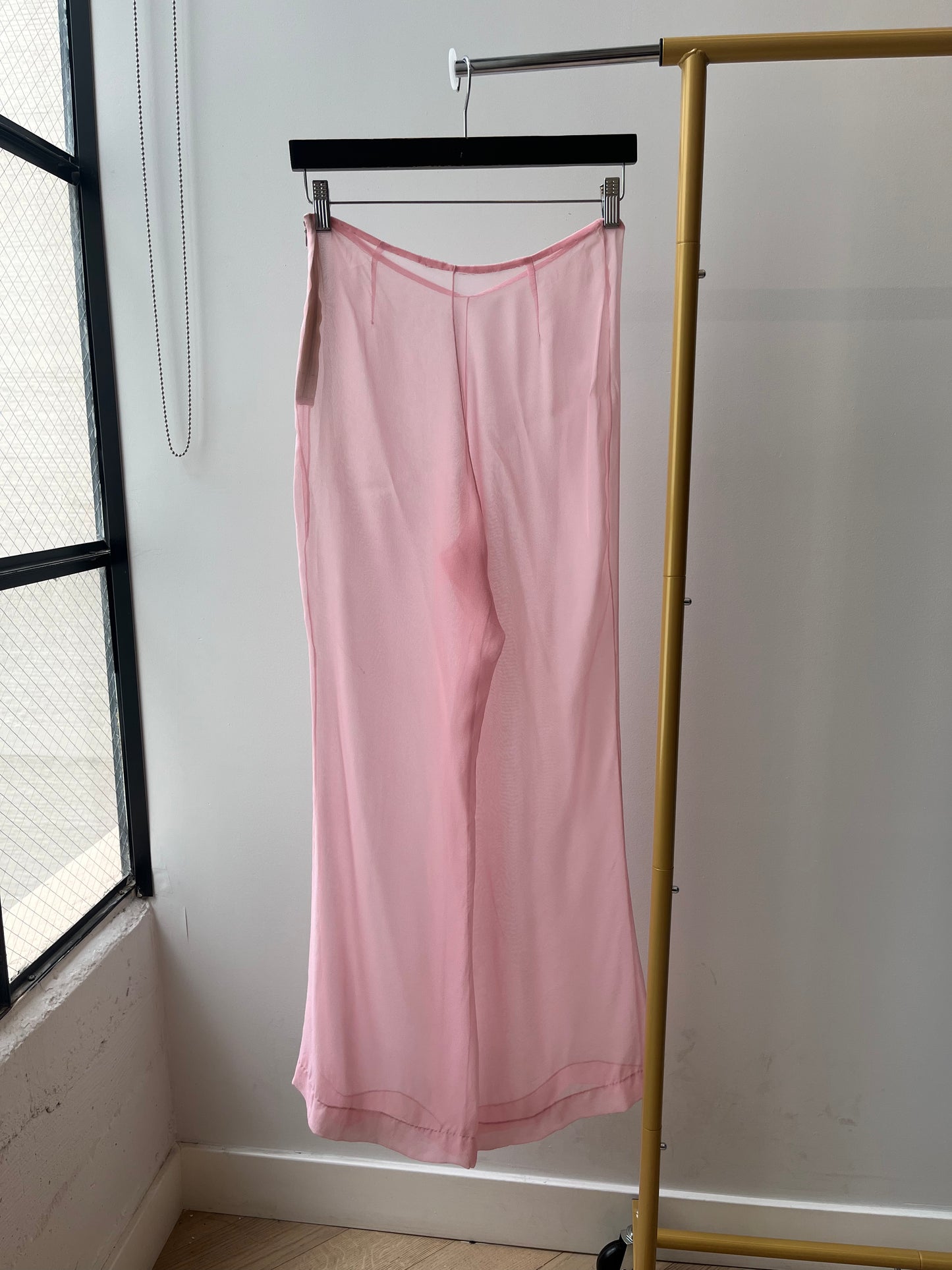 Silk Pants in Blossom - Sample