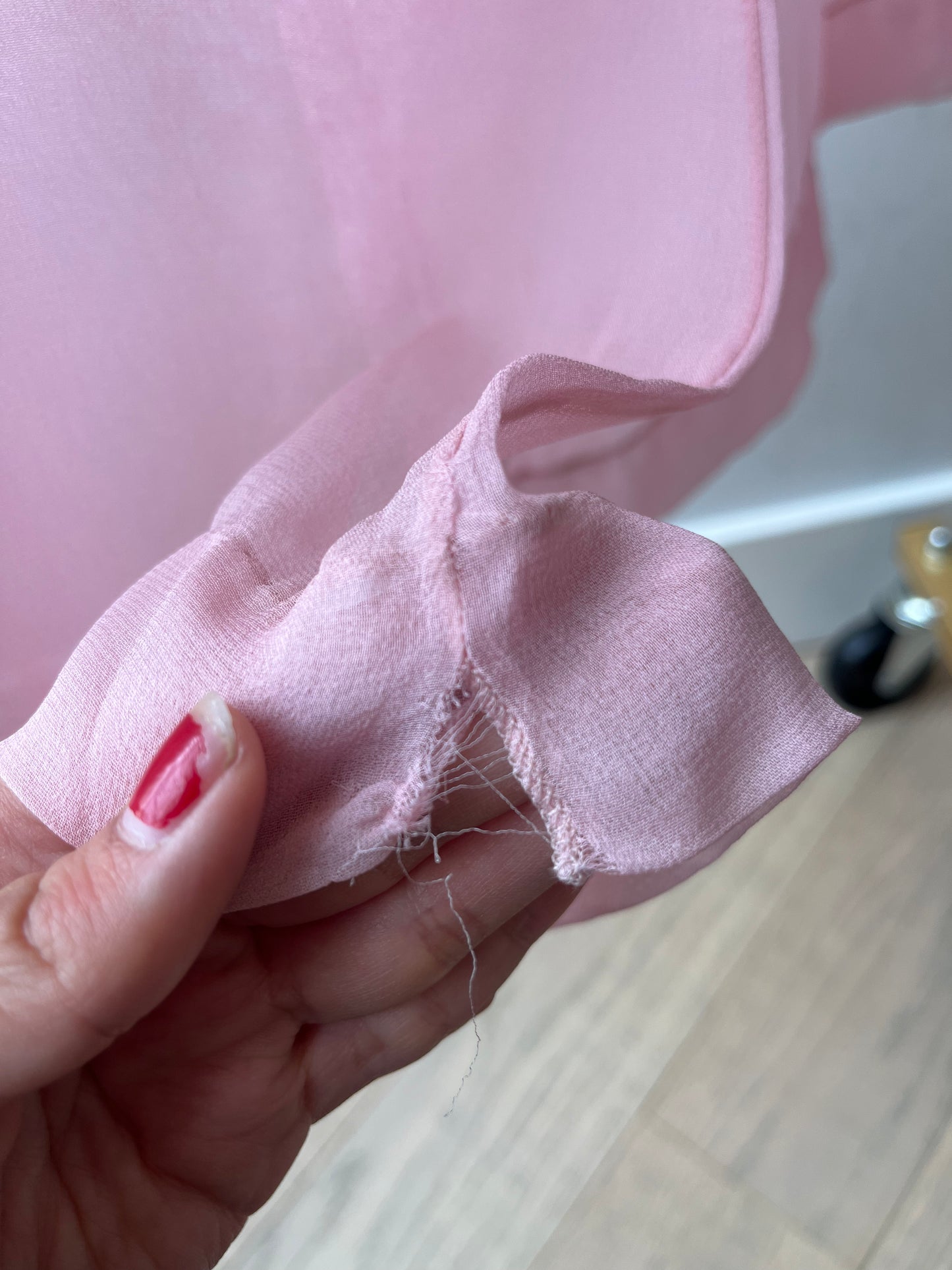 Silk Pants in Blossom - Sample