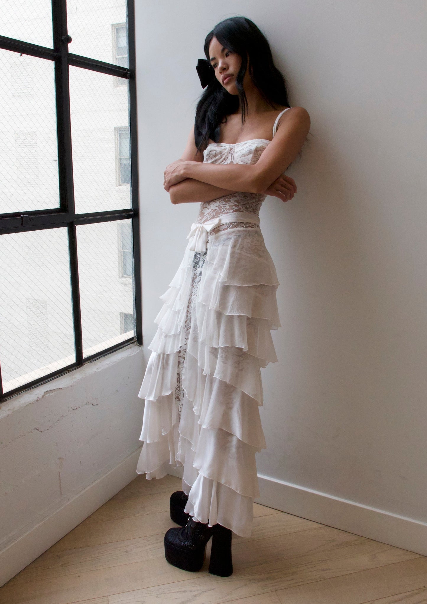 Alexa Dress in Cloud