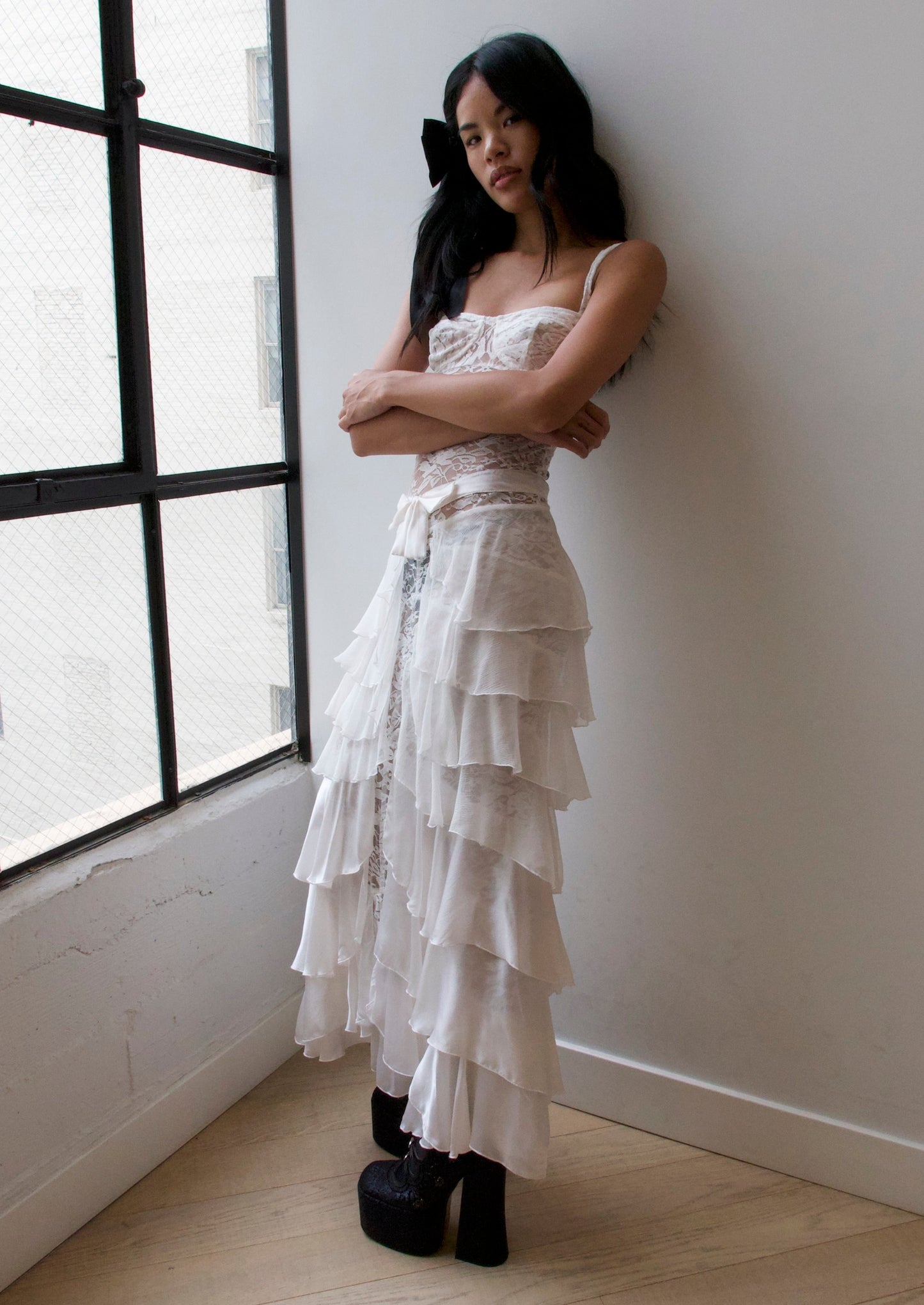 Alexa Dress in Cloud