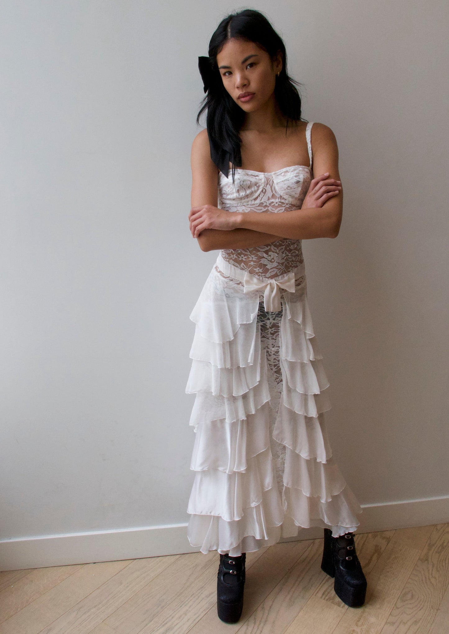 Alexa Dress in Cloud
