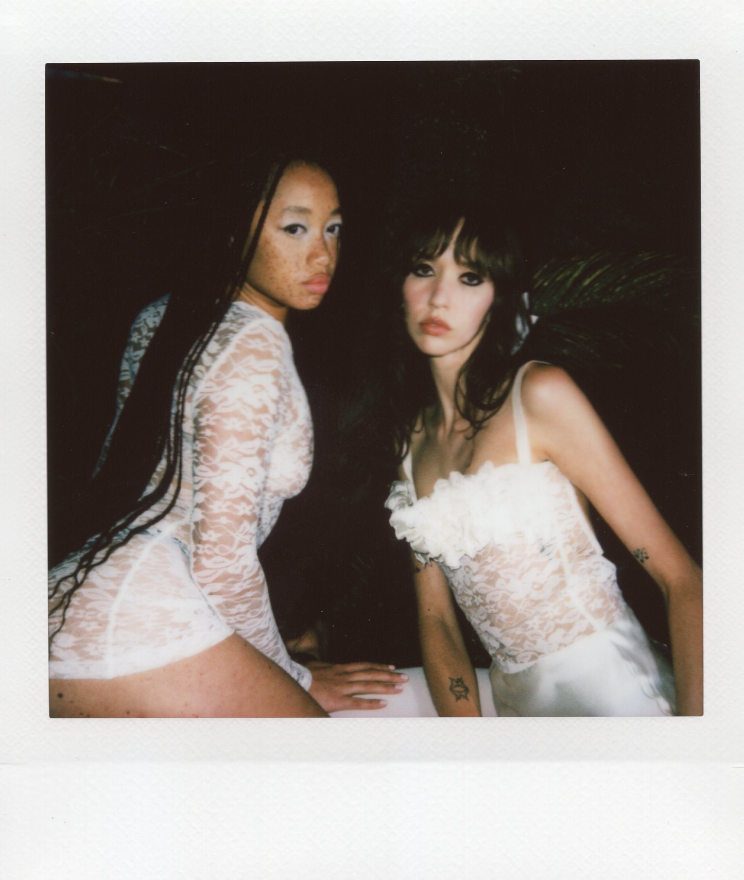 Bella Dress in White Lace