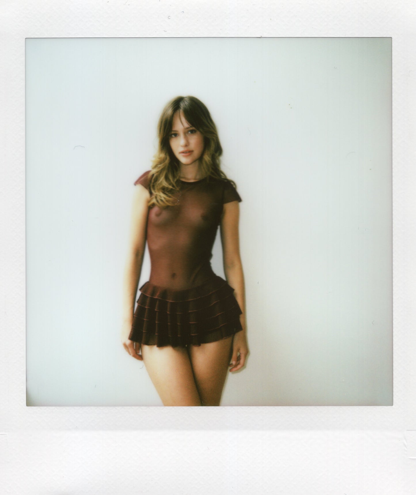 Iman Playsuit in Mahogany