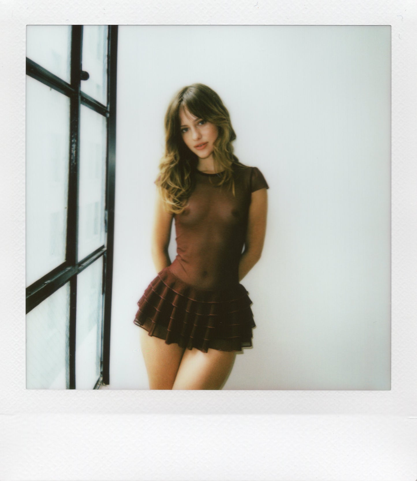 Iman Playsuit in Mahogany