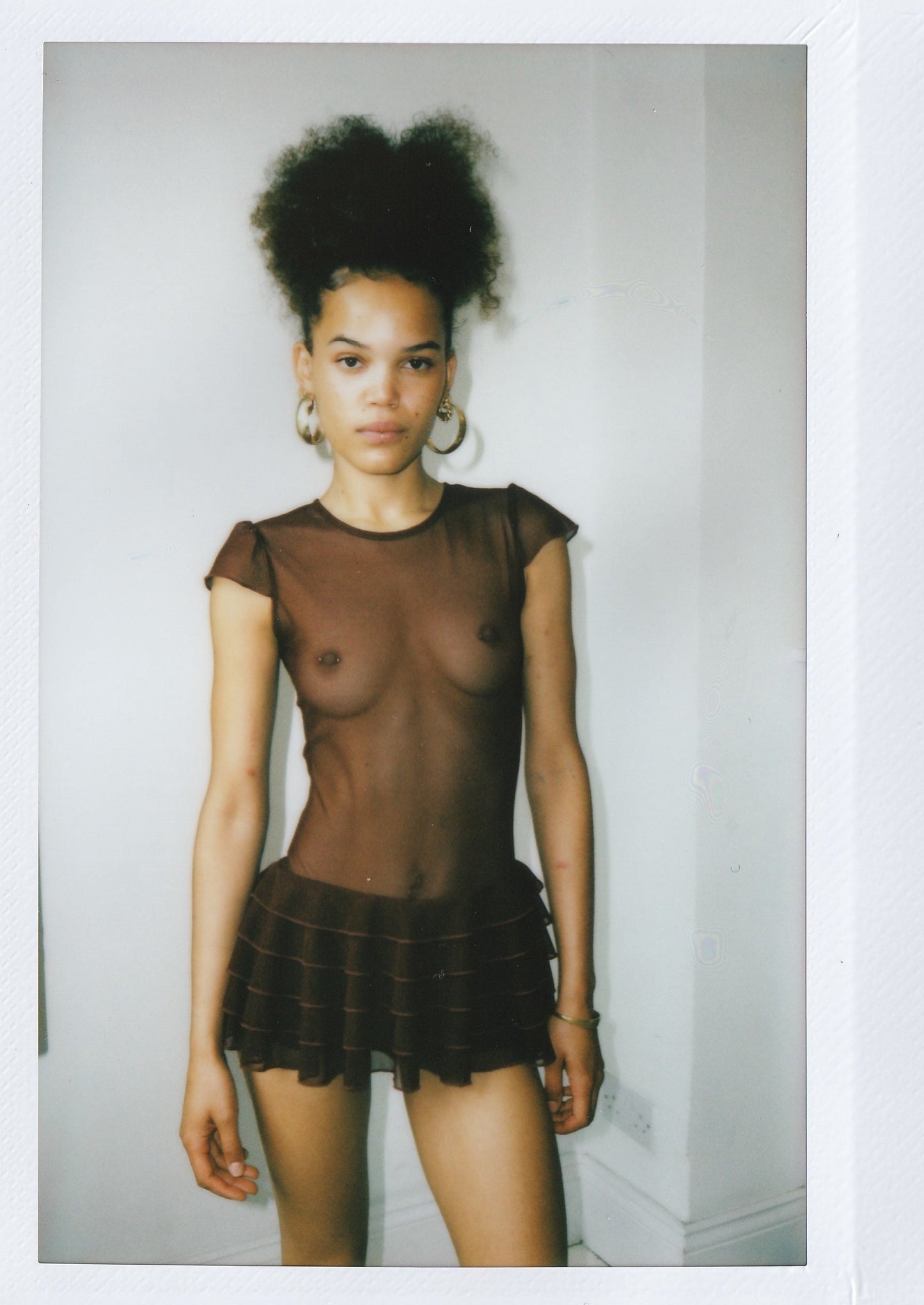 Iman Playsuit in Mahogany