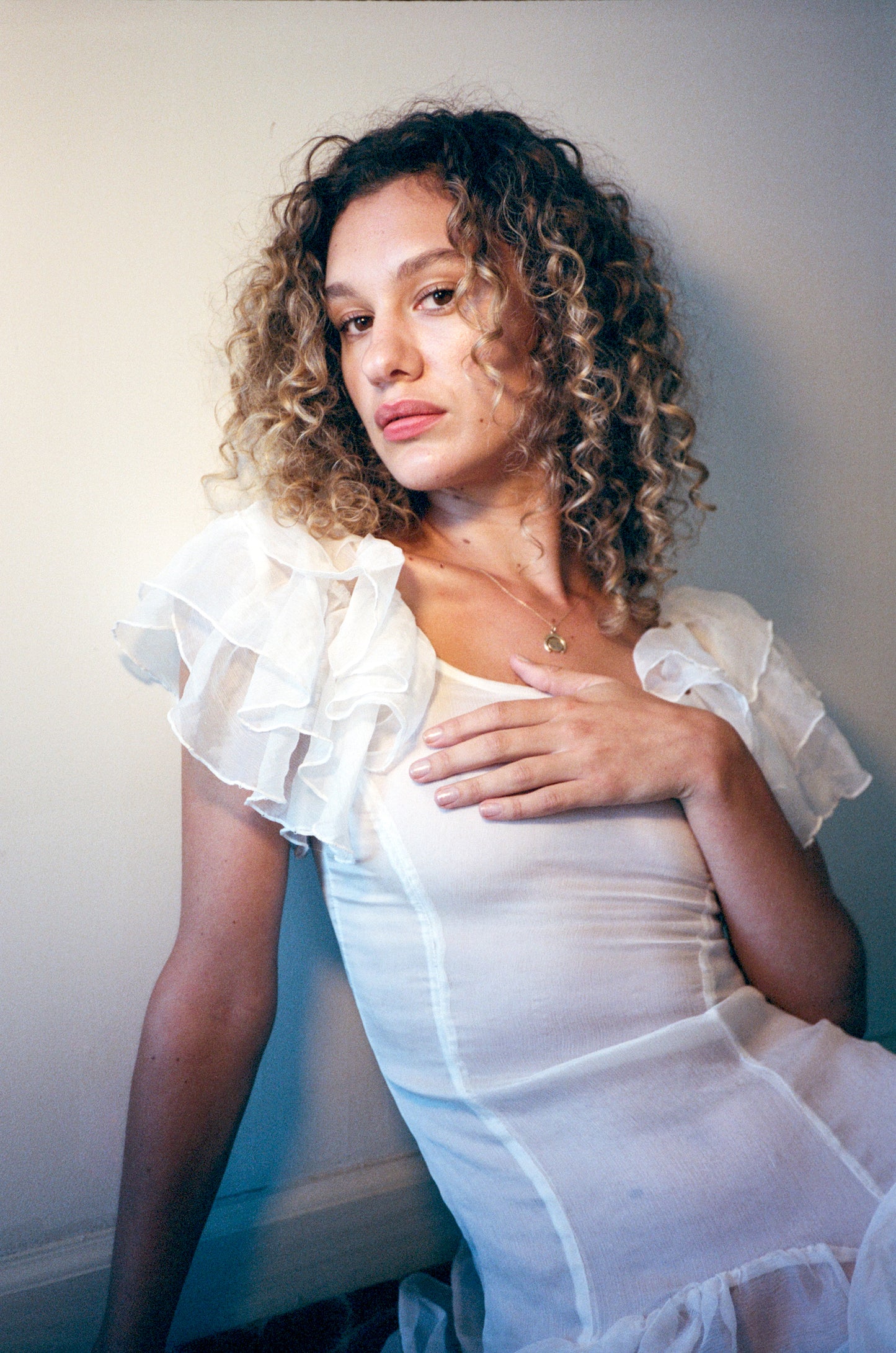 Blair Dress in Cloud